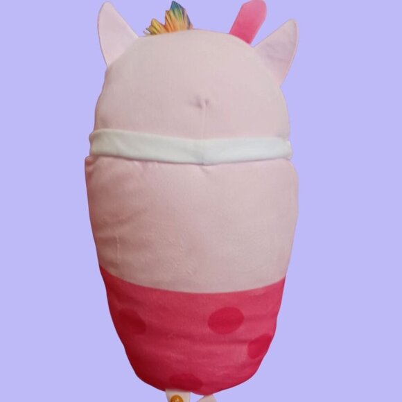 Toy Box Boba Tea Character Plush Toy With Rainbow Ears & Mane "14"inch - Picture 2 of 10